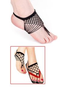 Mesh Leg Ornament Sexy Sock