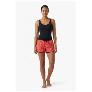 brick color Swim Shorts