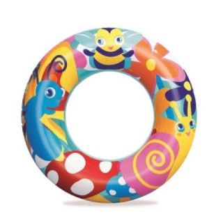 50cm Cartoon Inflatable Swimming Ring kids