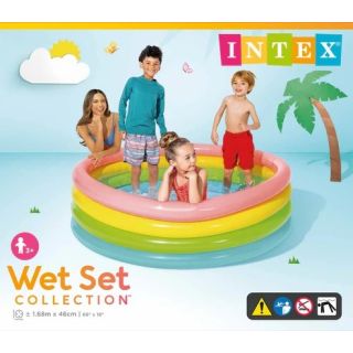 Inflatable pool Sunset Glow 168cm